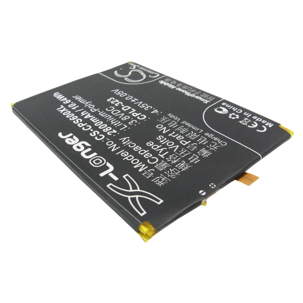 Akku yhteensopiva Coolpad CS-CPS600XL