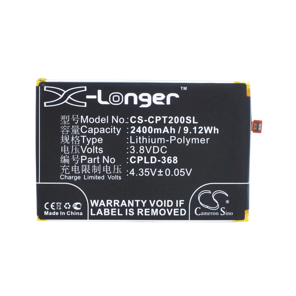 Yhteensopiva akun vaihto Coolpad CPLD-368