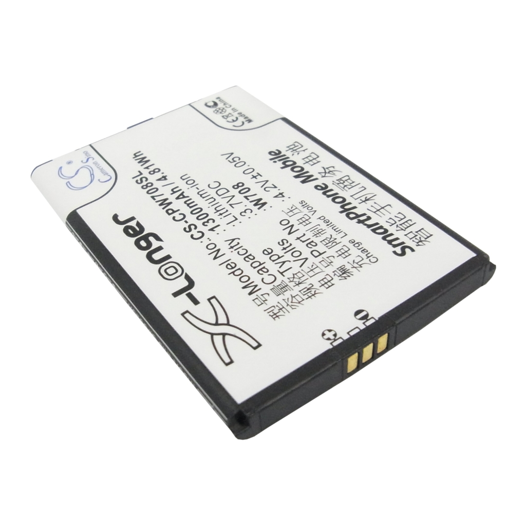 Yhteensopiva akun vaihto Coolpad W708