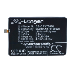 Yhteensopiva akun vaihto Coolpad CPLD-359