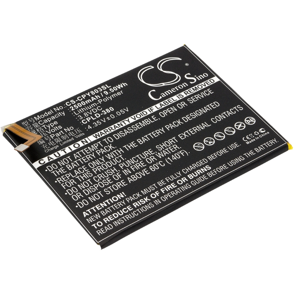 Yhteensopiva akun vaihto Coolpad CPLD-380