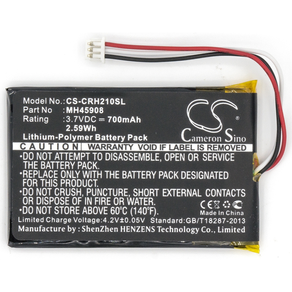 Yhteensopiva akun vaihto Corsair MH45908