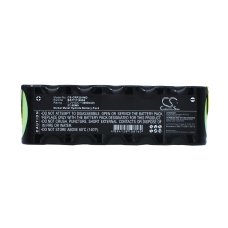 Yhteensopiva akun vaihto Cardionova 120004,BATT/110004
