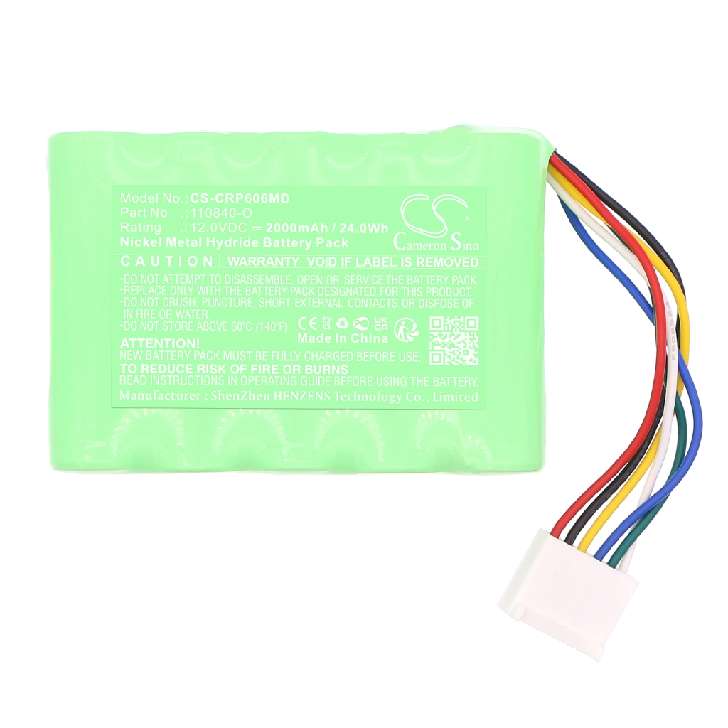 Yhteensopiva akun vaihto Codan 110840-O,601260