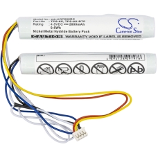Yhteensopiva akun vaihto Crestron 6504906,TPS-6X,TPS-6X-BTP