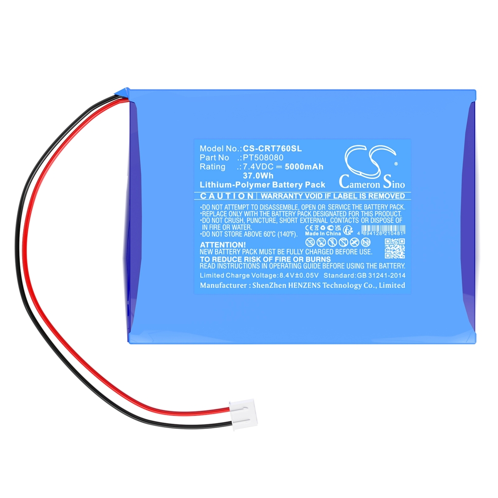 Akut Kotiturvakameran akku CS-CRT760SL