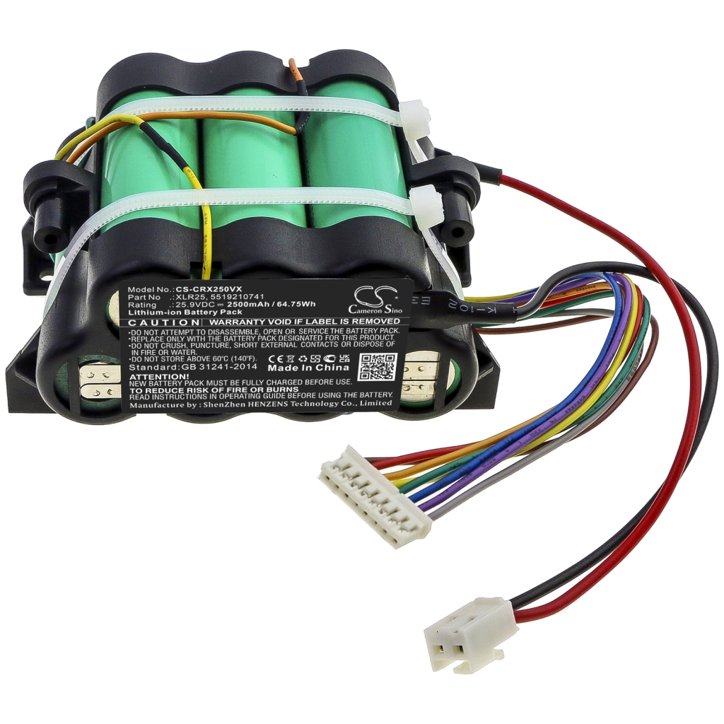 Yhteensopiva akun vaihto Delonghi 5519210741,XLR25