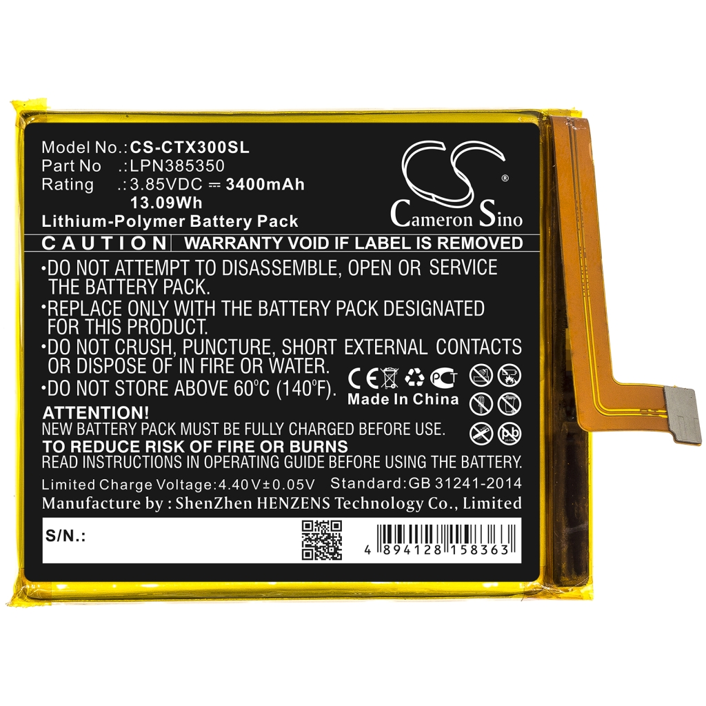 Akut Matkapuhelimen akku CS-CTX300SL