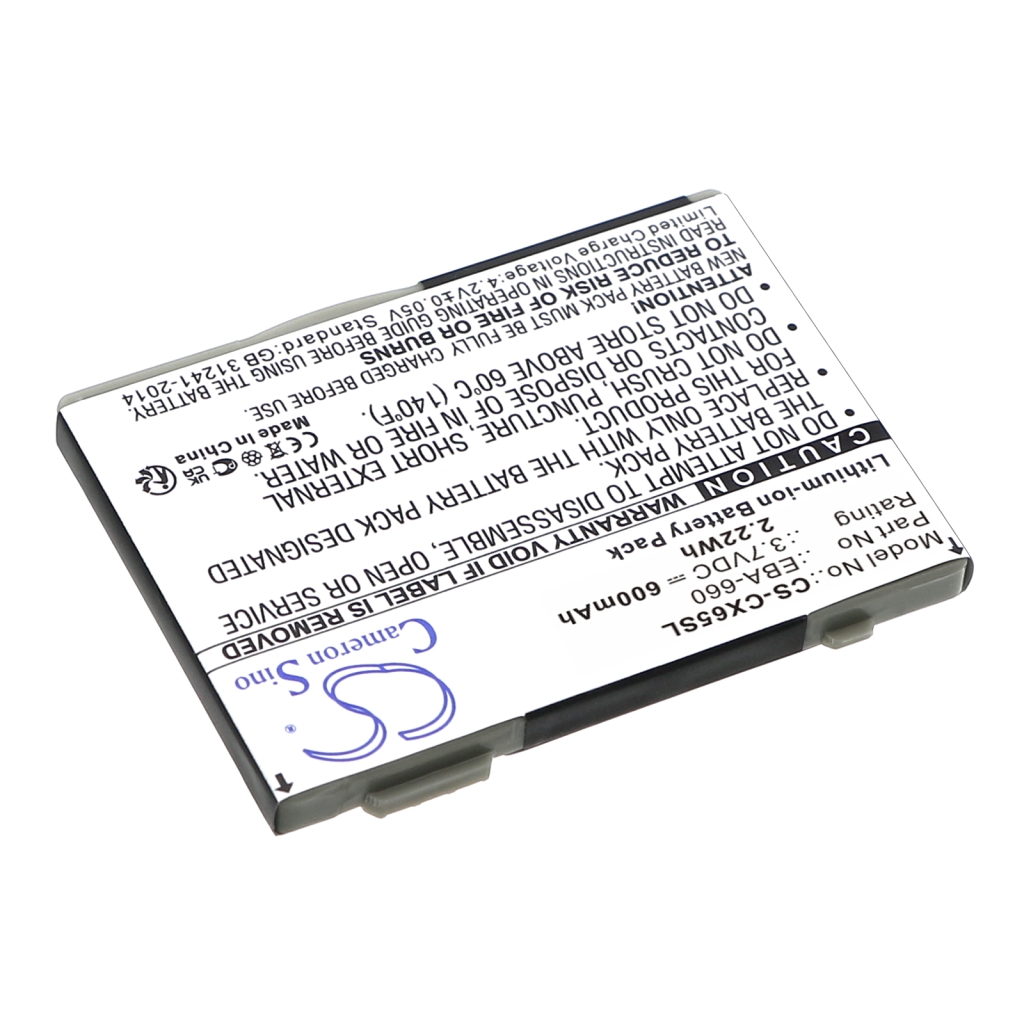 Kameran akku Siemens CX65 (CS-CX65SL)