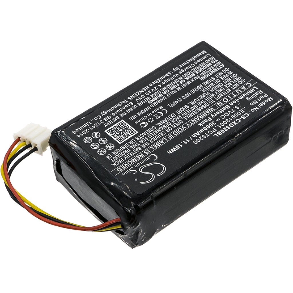 Akut Viivakoodinlukijan akku CS-CXD320BL