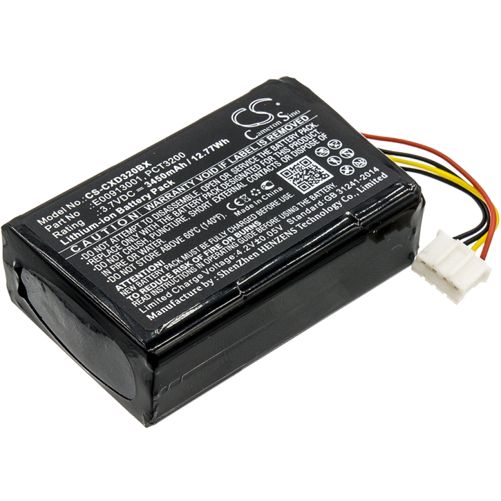 Akut Viivakoodinlukijan akku CS-CXD320BX