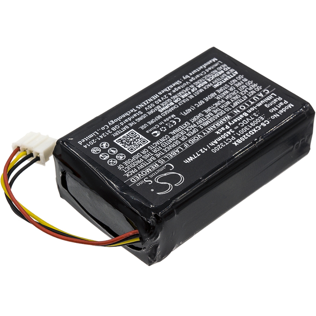 Akut Viivakoodinlukijan akku CS-CXD320BX