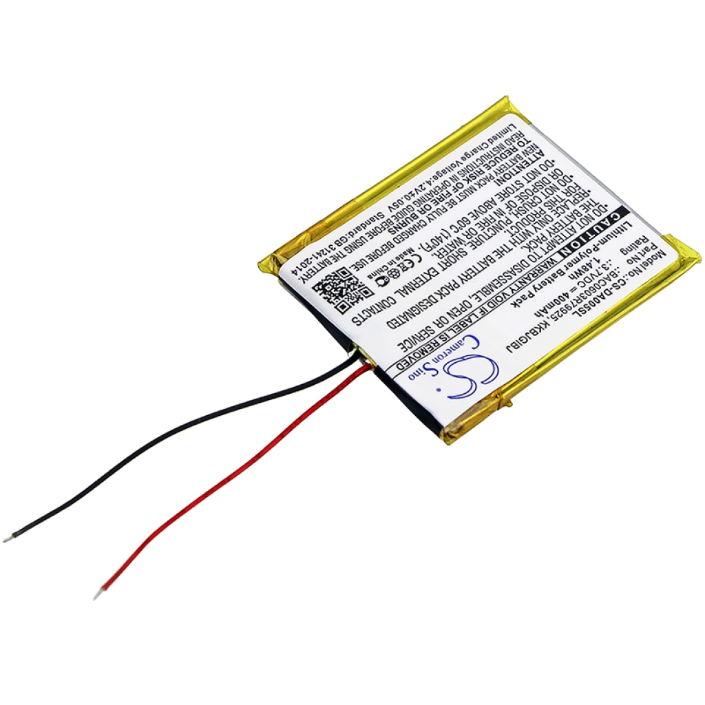 Battery for CREATIVE Zen 16GB