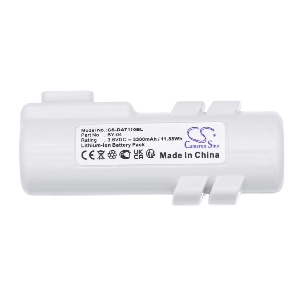 Yhteensopiva akun vaihto Datalogic BY-04