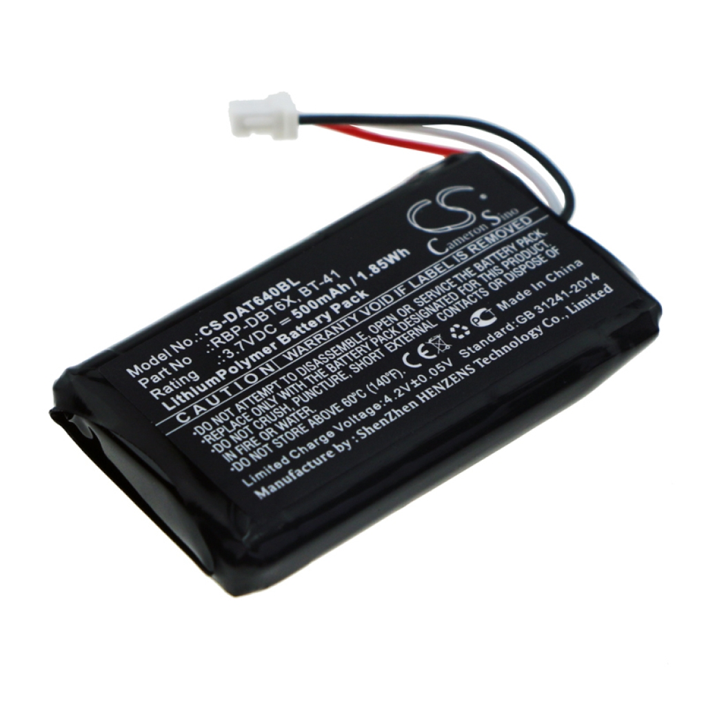 Akut Viivakoodinlukijan akku CS-DAT640BL