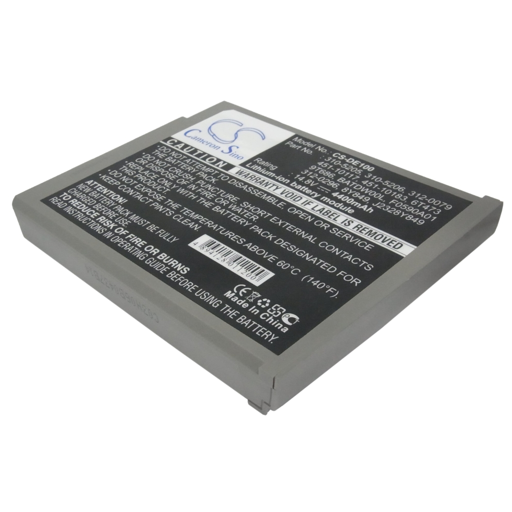 Battery Replaces Dell 9T686