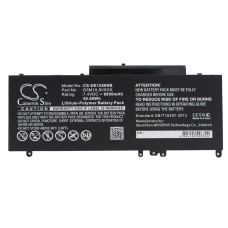 Yhteensopiva akun vaihto DELL 079VRK,07V69Y,0G5M10,0WYJC2,451-BBLK...