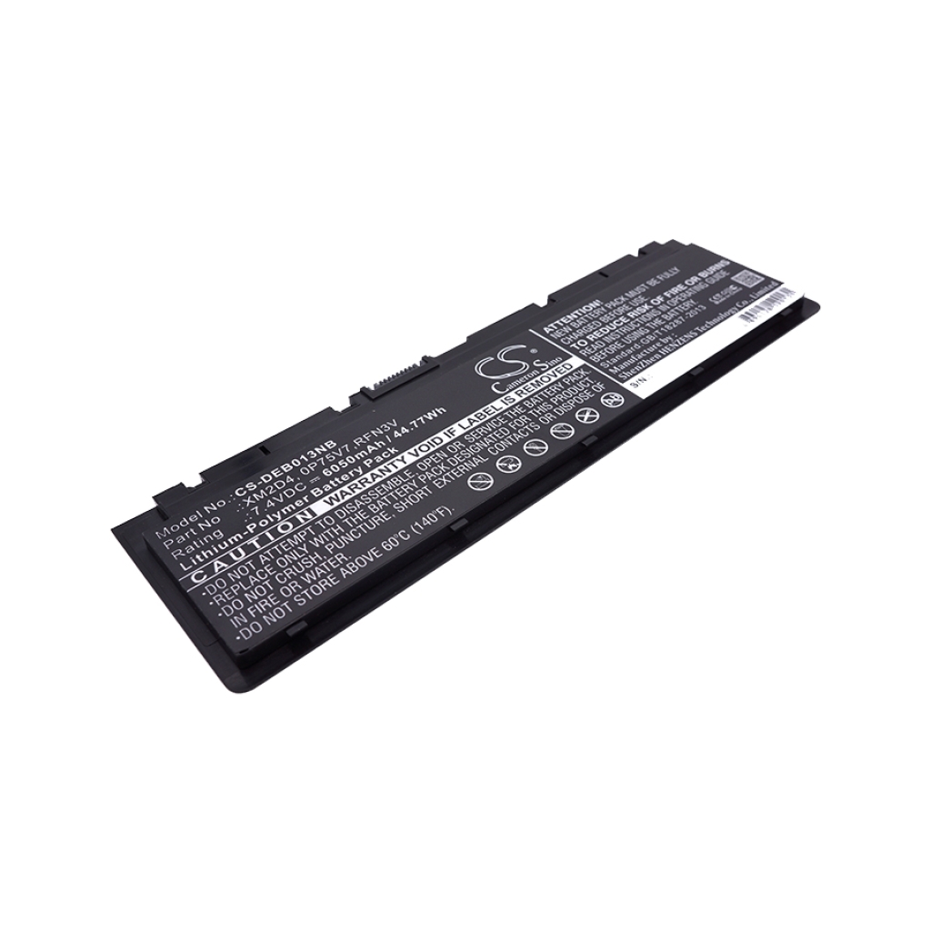Yhteensopiva akun vaihto DELL 0P75V7,RFN3V,XM2D4
