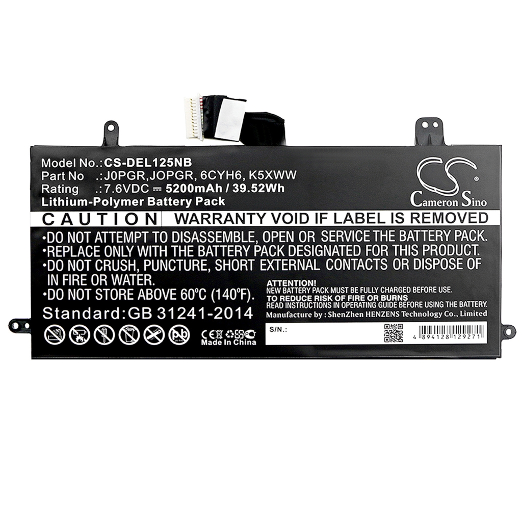 Kannettavan tietokoneen akku DELL N012L7390-C-D1706FTCN