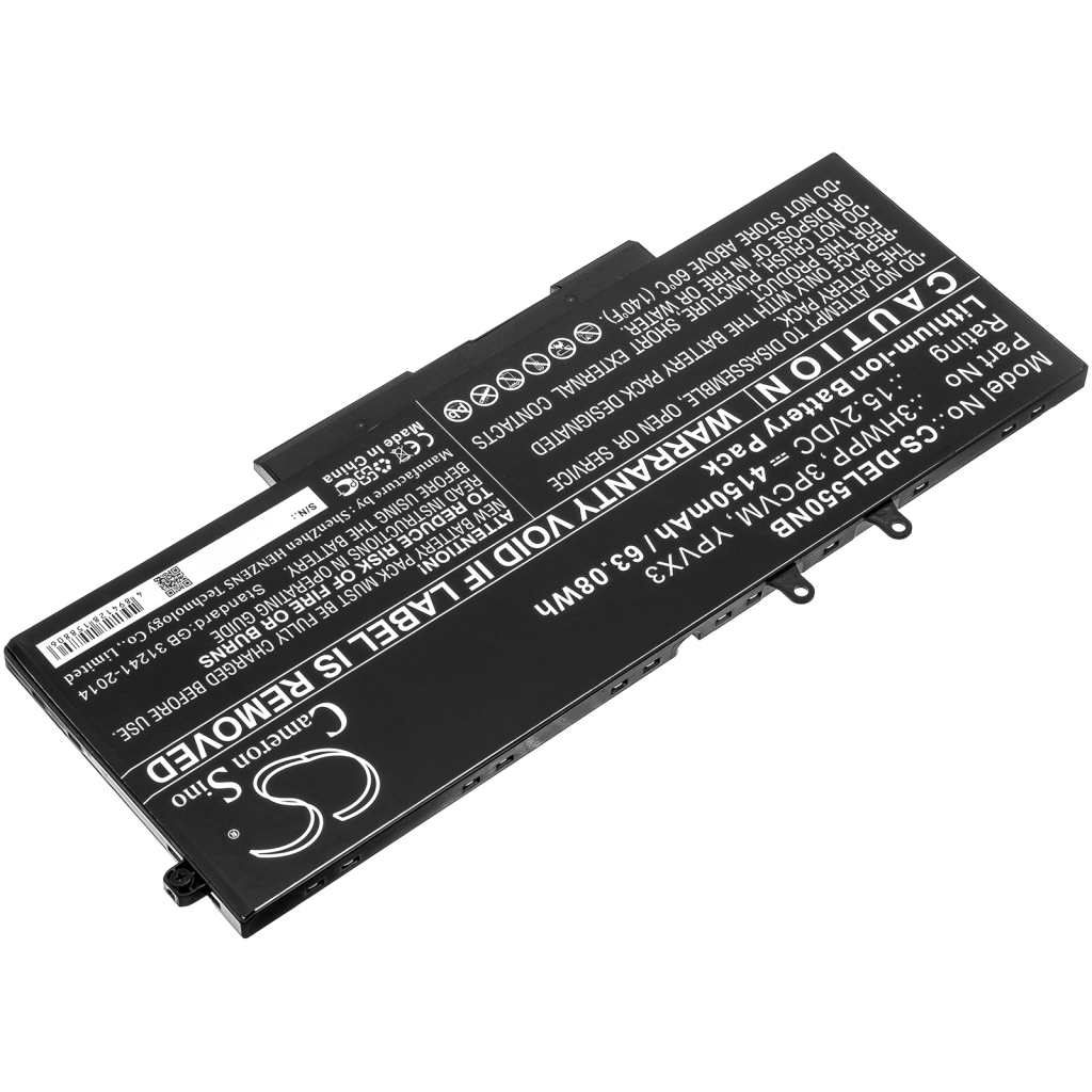 Battery for DELL Latitude 5510 507WJ