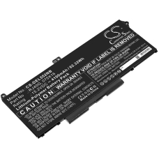 Yhteensopiva akun vaihto DELL 075X16,RJ40G