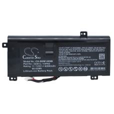 Yhteensopiva akun vaihto DELL 08X70T,0G05YJ,8X70T,G05YJ,GO5YJ...