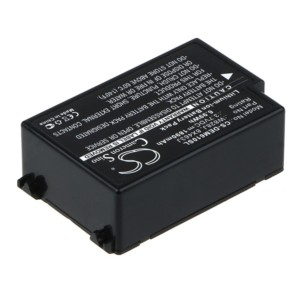 CS-DEM610SL Dell scanner battery – reverse label side