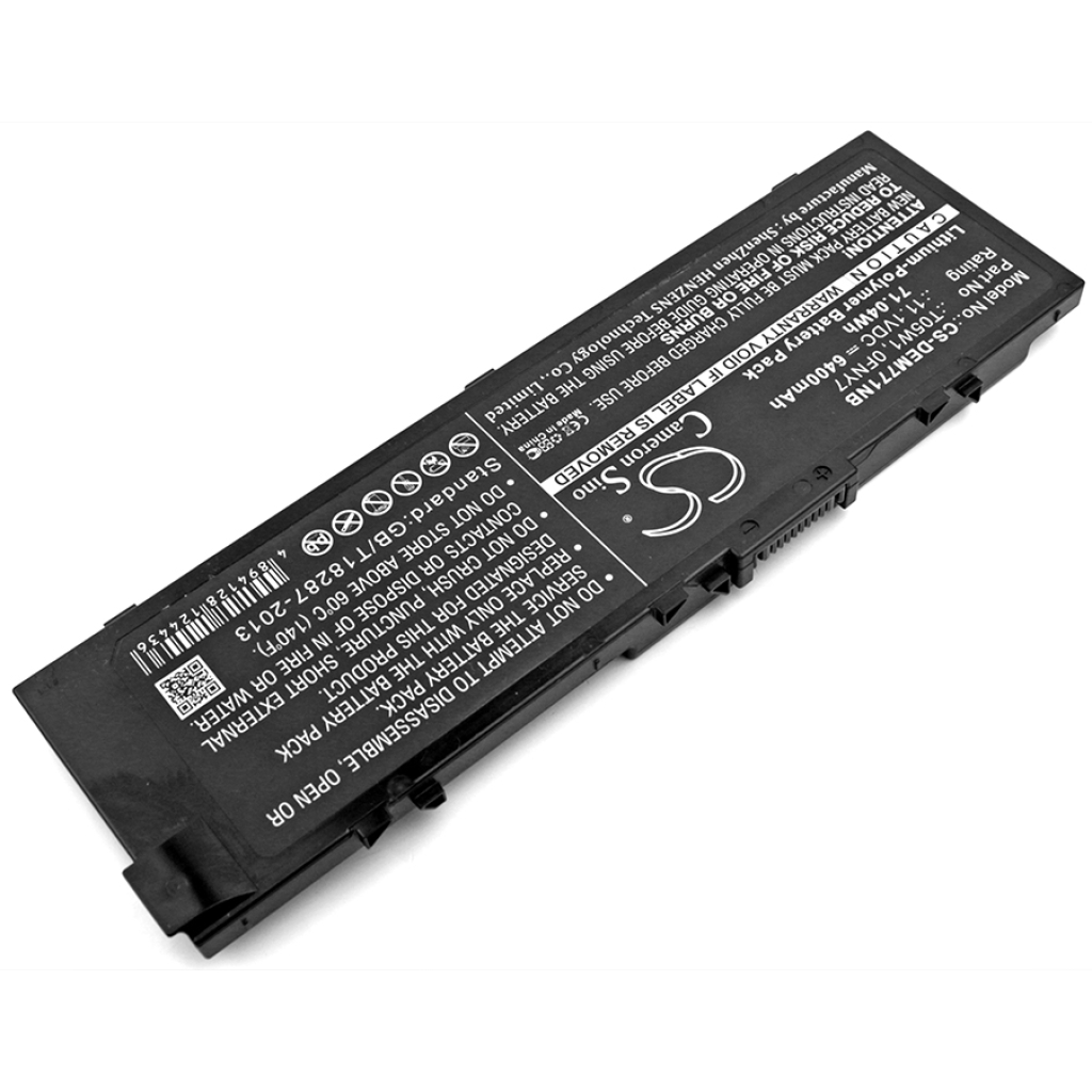 Kannettavan tietokoneen akku DELL Precision 15-7510