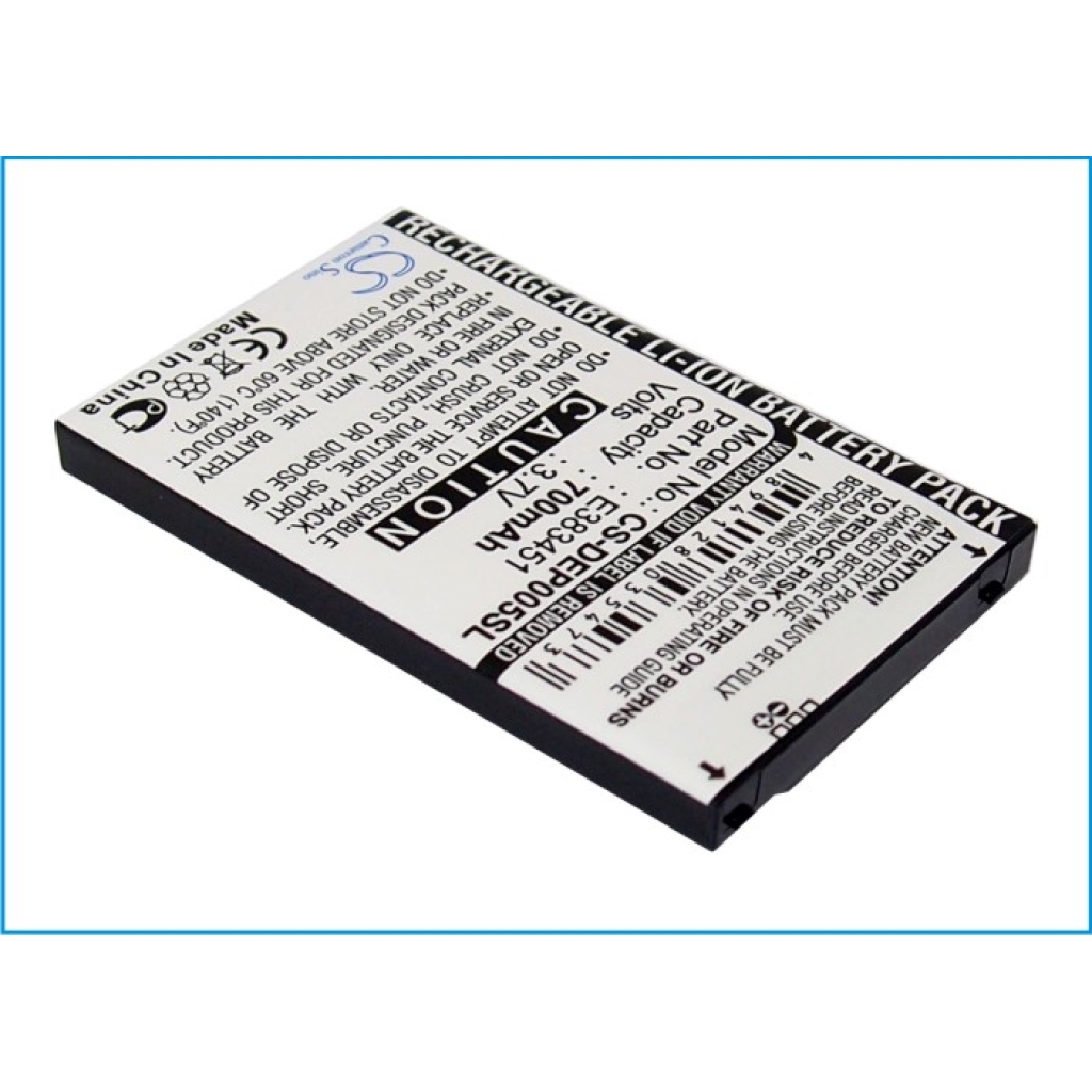 Yhteensopiva akun vaihto Doro E383451,TCL383450