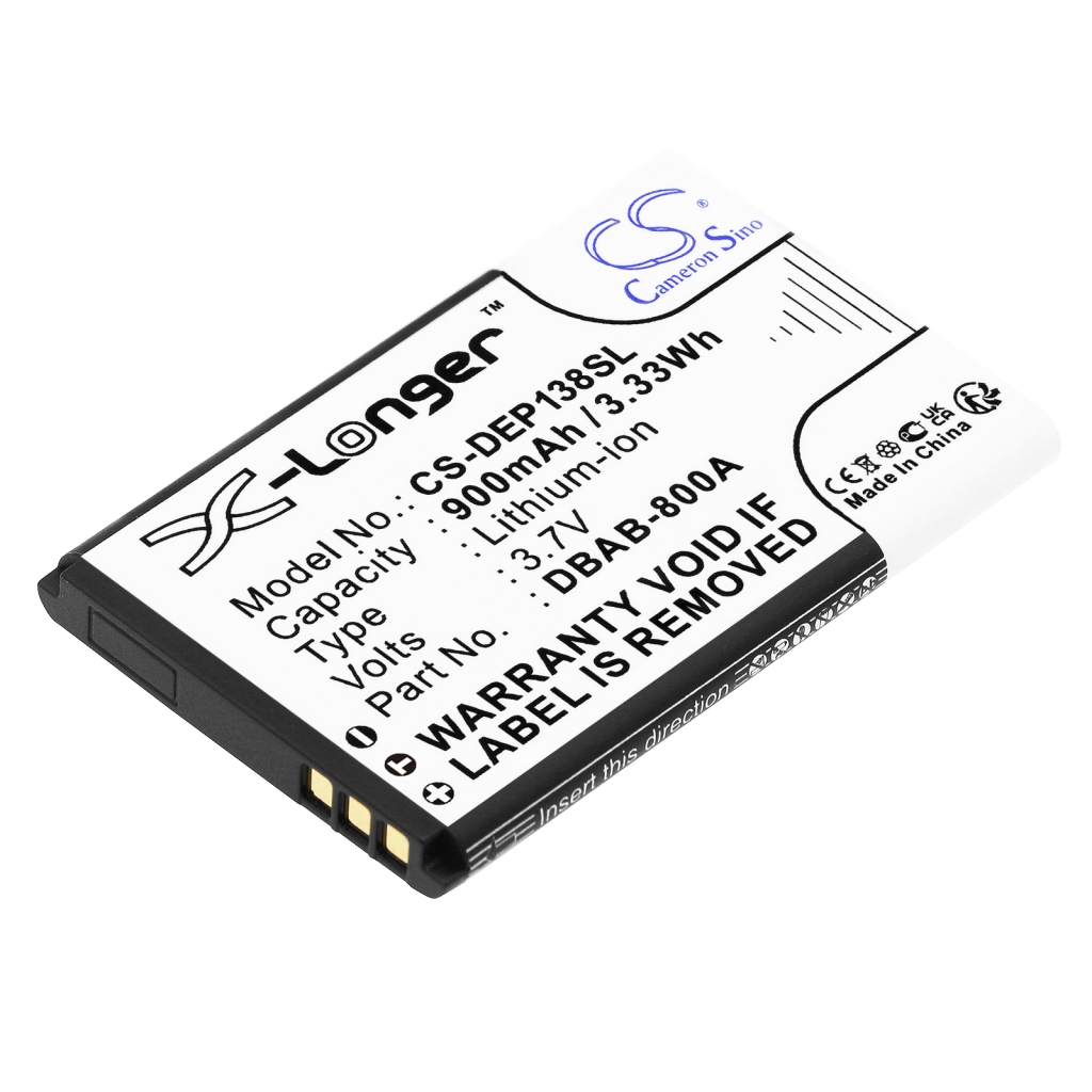 Yhteensopiva akun vaihto Doro DBAB-800A