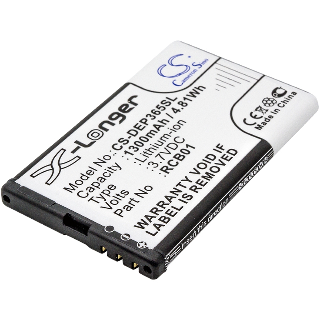 Yhteensopiva akun vaihto Skylink RCB01