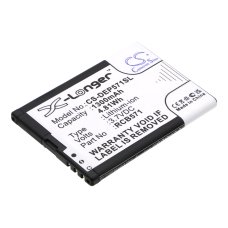 Compatible battery replacement for Fly BL6203,HZTBL-4D-01,RCB571,SL340,SL750...