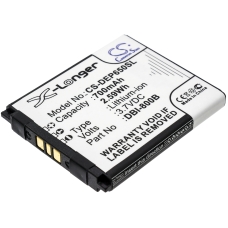 Yhteensopiva akun vaihto Doro DBI-800B,DBI-800C,DBI-800D