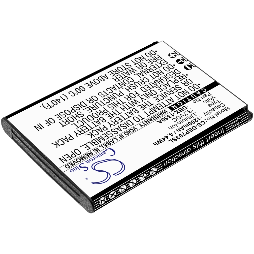 Yhteensopiva akun vaihto Doro DBX-1350A