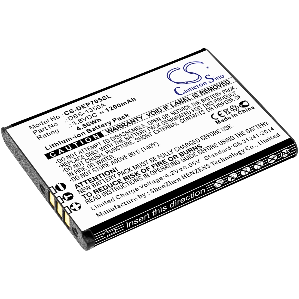Yhteensopiva akun vaihto Doro DBS-1350A