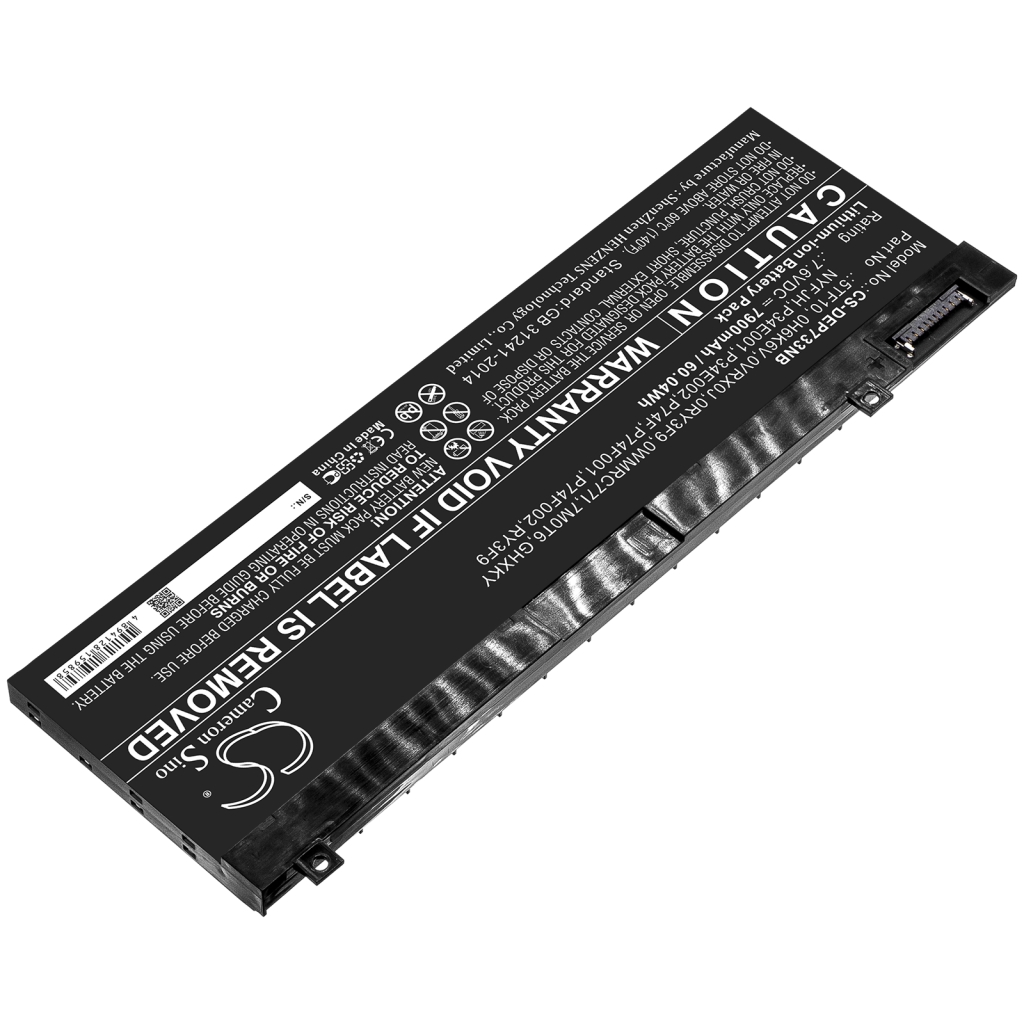 Kannettavan tietokoneen akku DELL Precision 7540