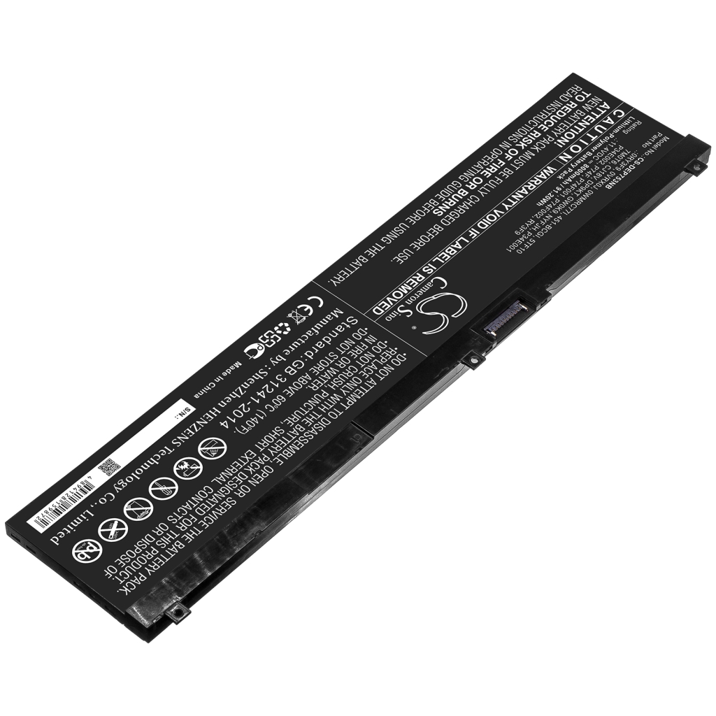 Kannettavan tietokoneen akku DELL Precision 7540