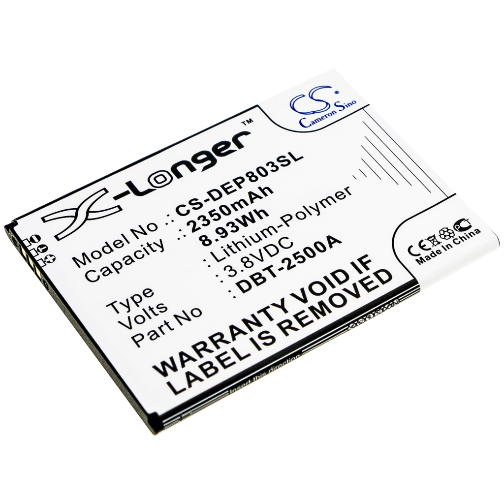 Yhteensopiva akun vaihto Doro DBT-2500A