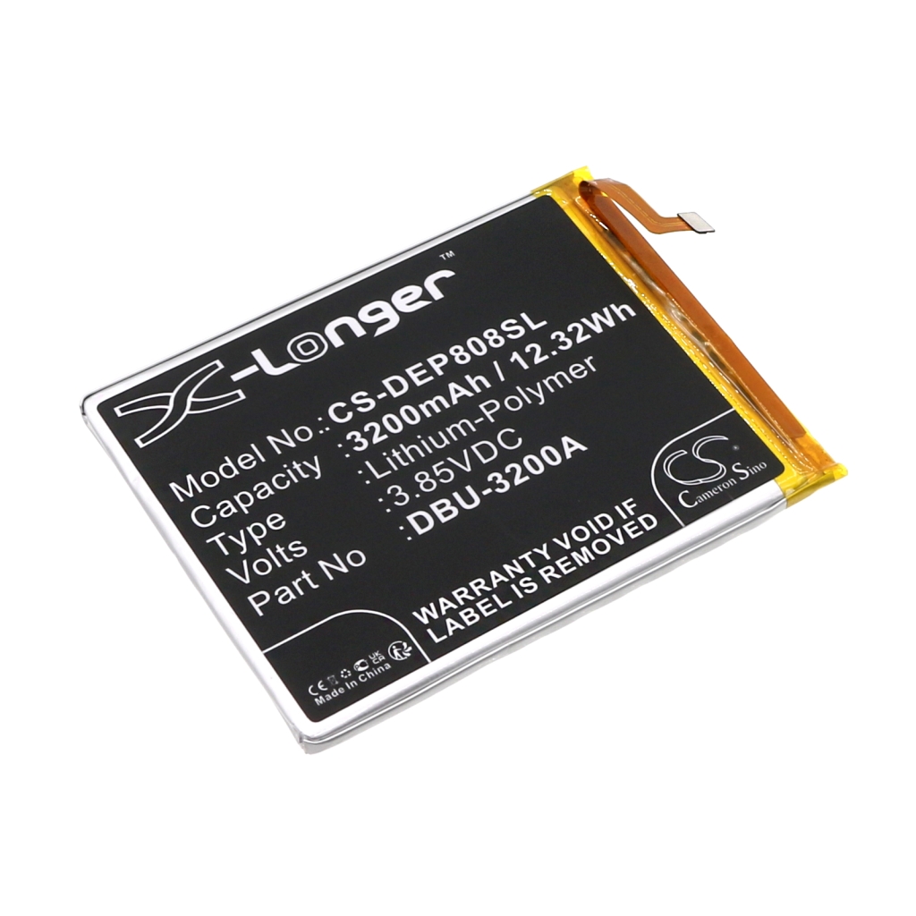 Yhteensopiva akun vaihto Doro DBU-3200A