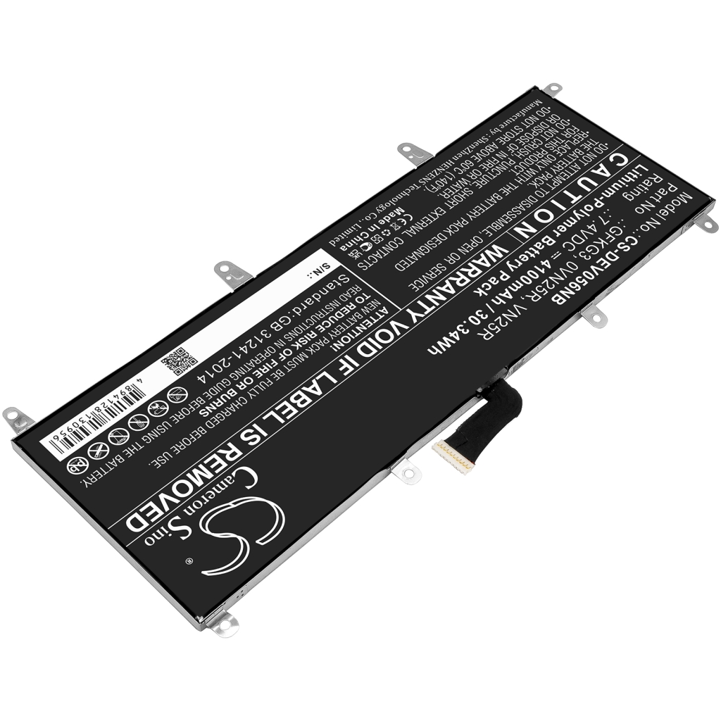 Akku yhteensopiva DELL CS-DEV056NB