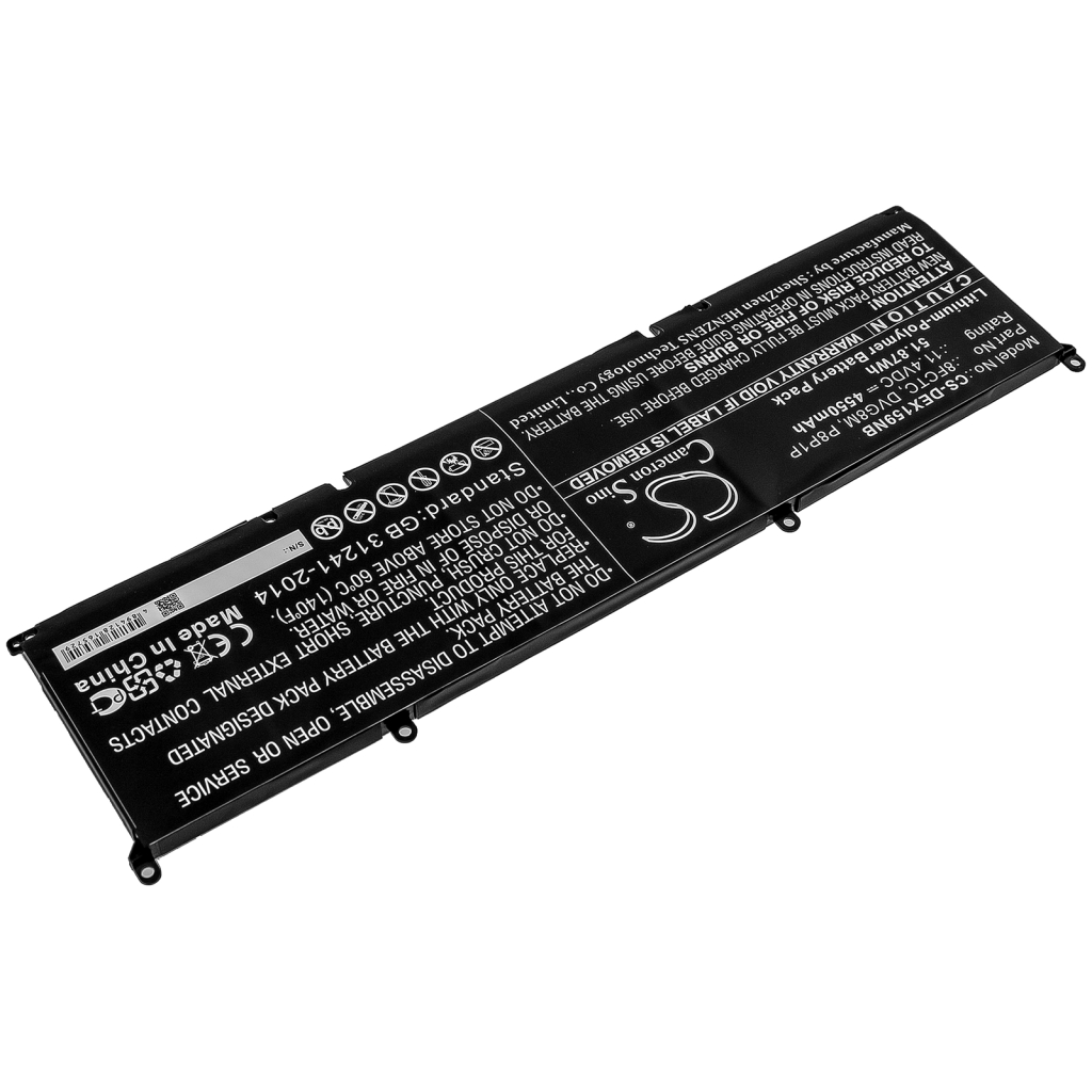 Yhteensopiva akun vaihto DELL 8FCTC,DVG8M,P8P1P