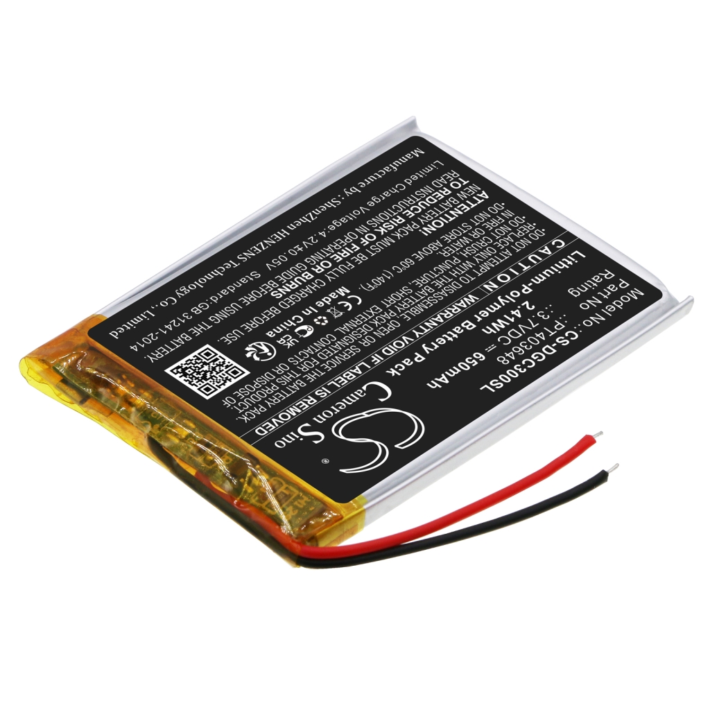 Yhteensopiva akun vaihto Denon PT403648