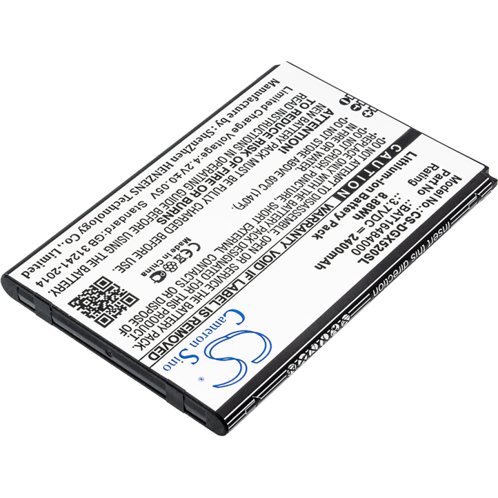 Akut Matkapuhelimen akku CS-DGX520SL