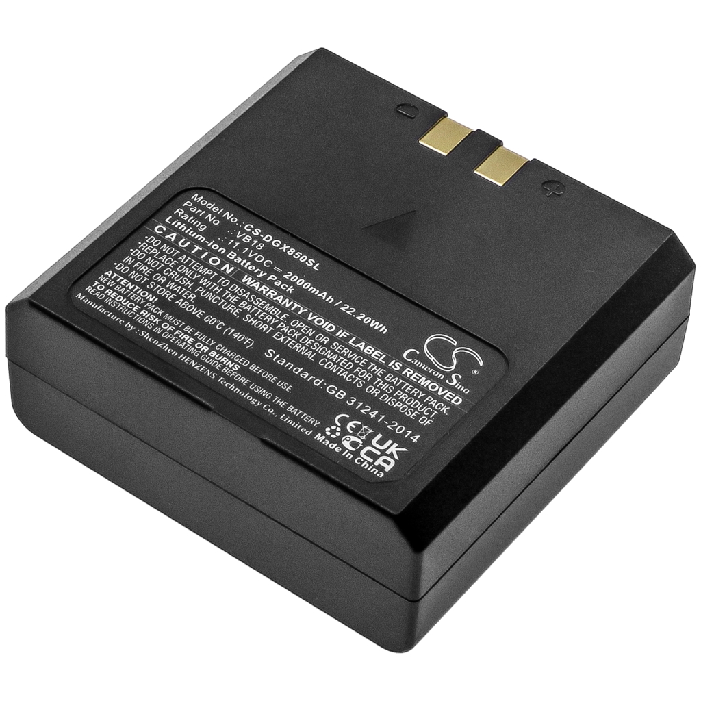 Kameran akku Godox V860 (CS-DGX850SL)