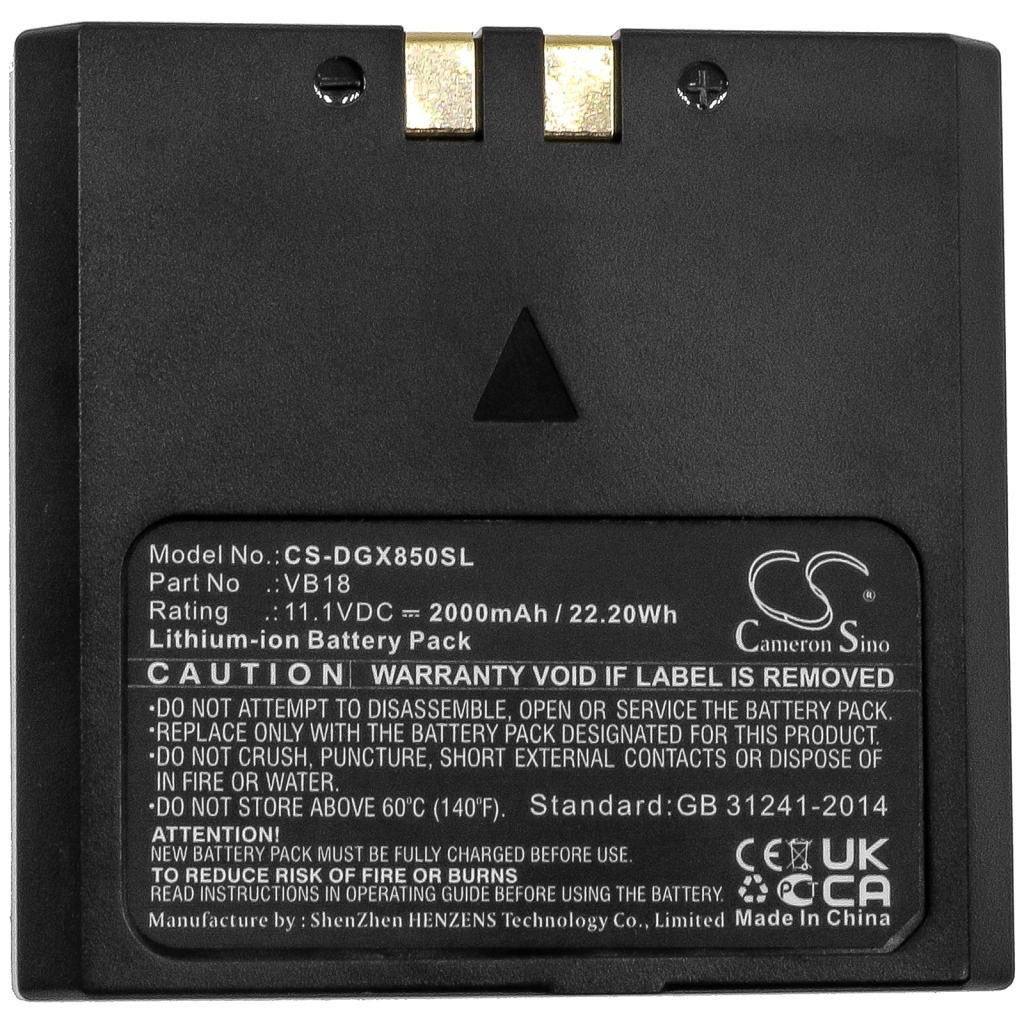 Kameran akku Godox V860 (CS-DGX850SL)
