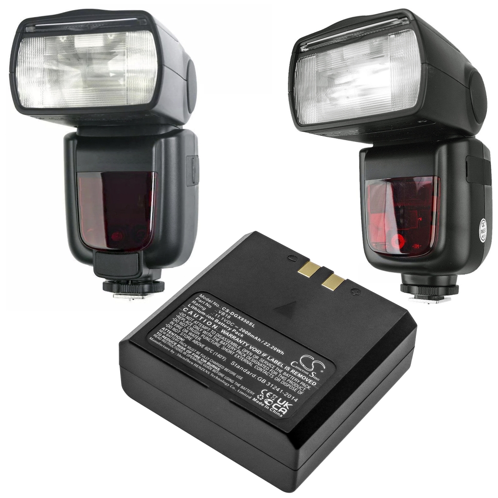 Kameran akku Godox V860 (CS-DGX850SL)