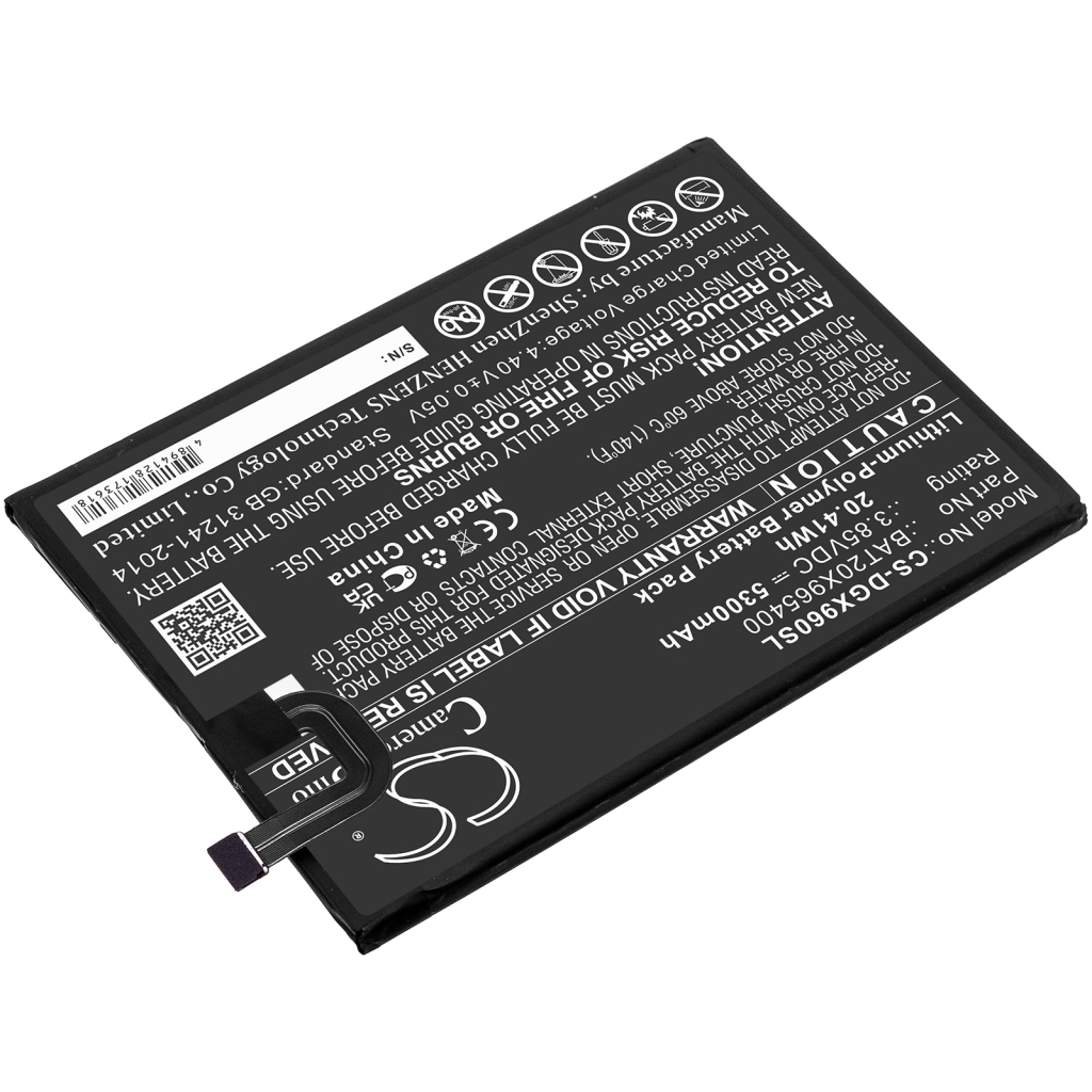 Matkapuhelimen akku Doogee CS-DGX960SL