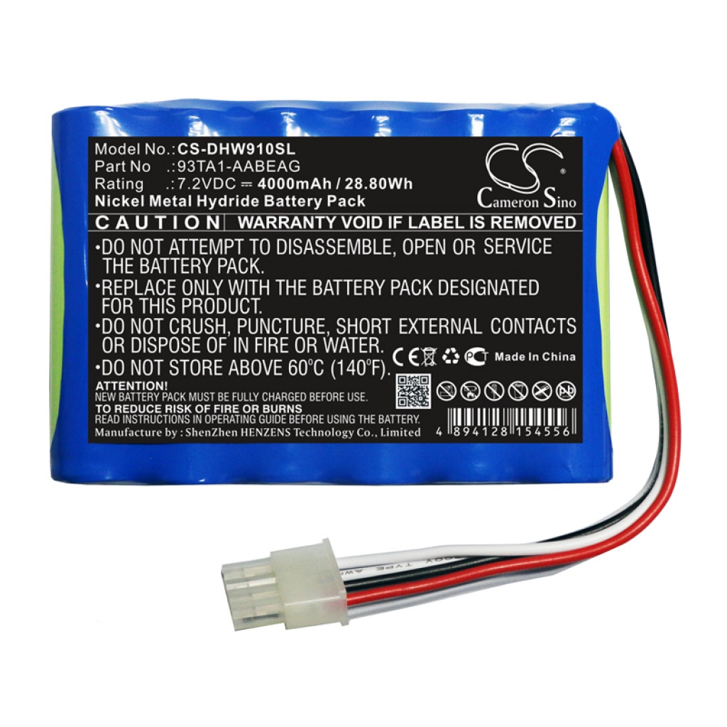Työkalujen akku Endress hauser CS-DHW910SL
