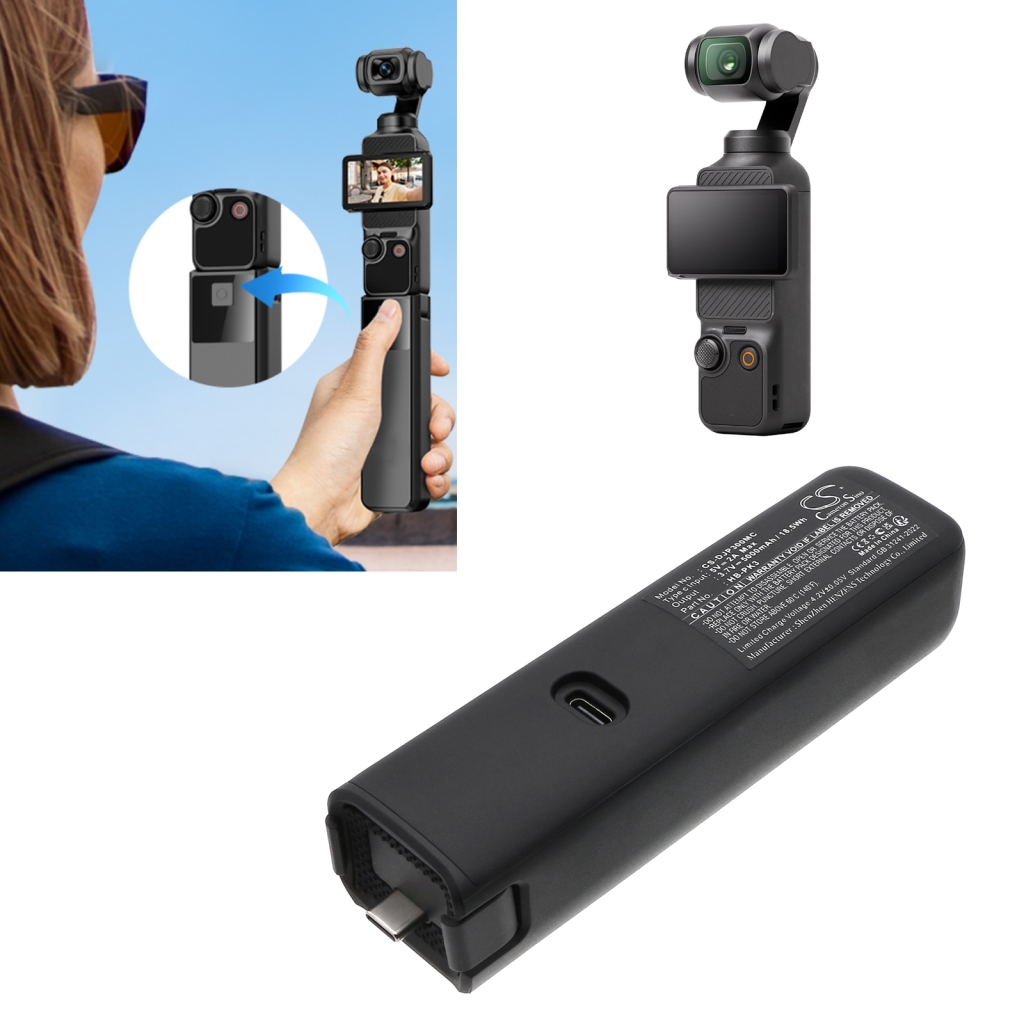 Yhteensopiva akun vaihto Dji HB-PK3