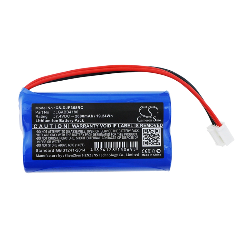 Yhteensopiva akun vaihto Dji LGABB4186,RC03012